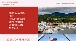 Desktop Screenshot of alaskafireconference.com